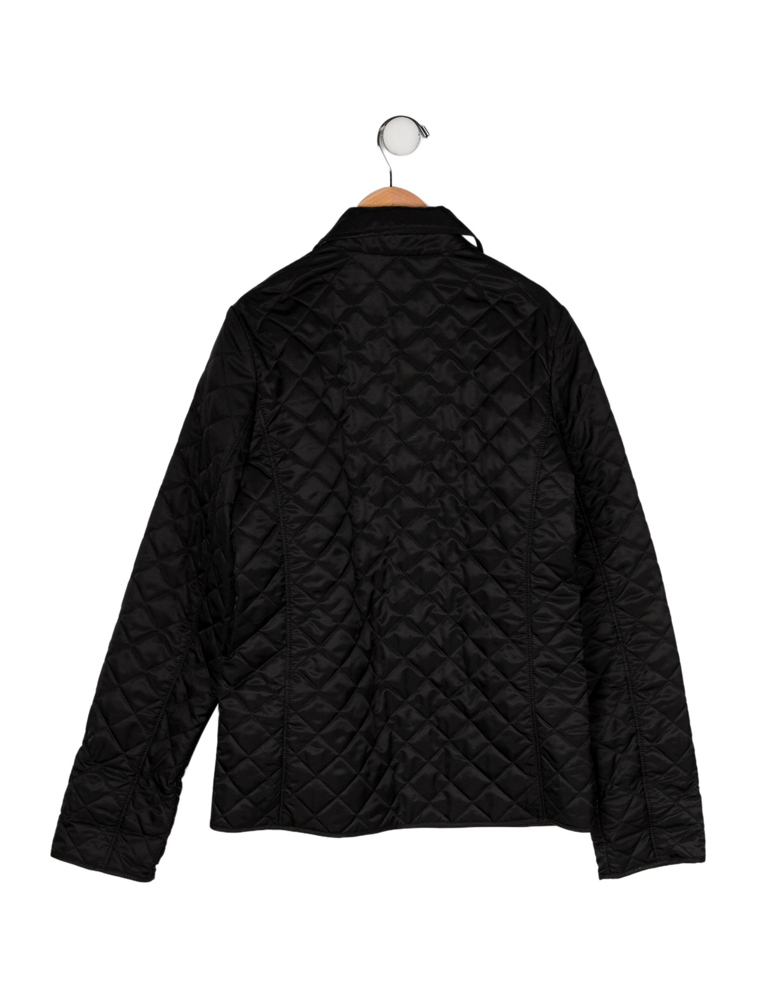 Burberry Solid Quilted Coat