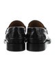 Burberry Patent Leather Studded Accents Loafers