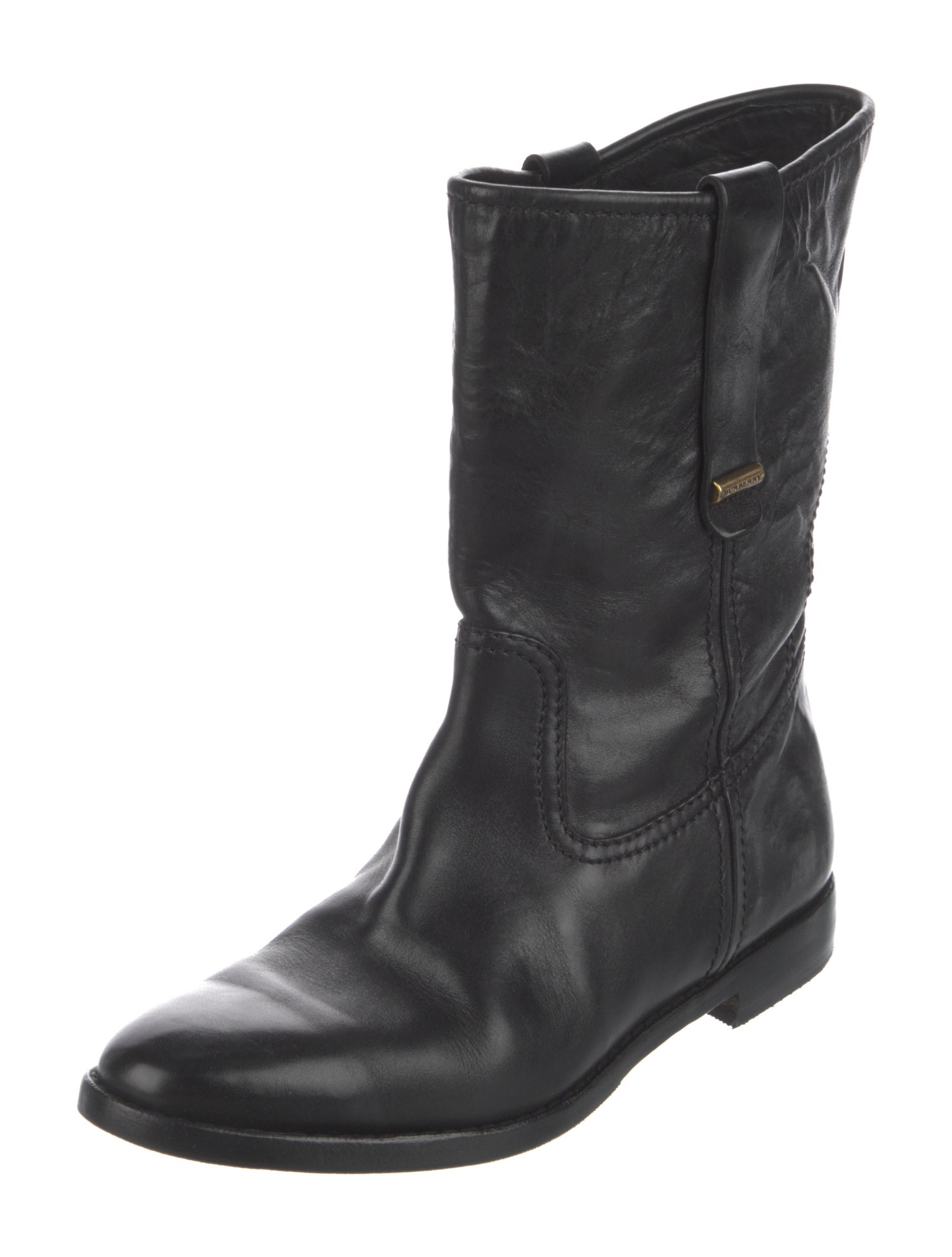 Burberry Leather Boots