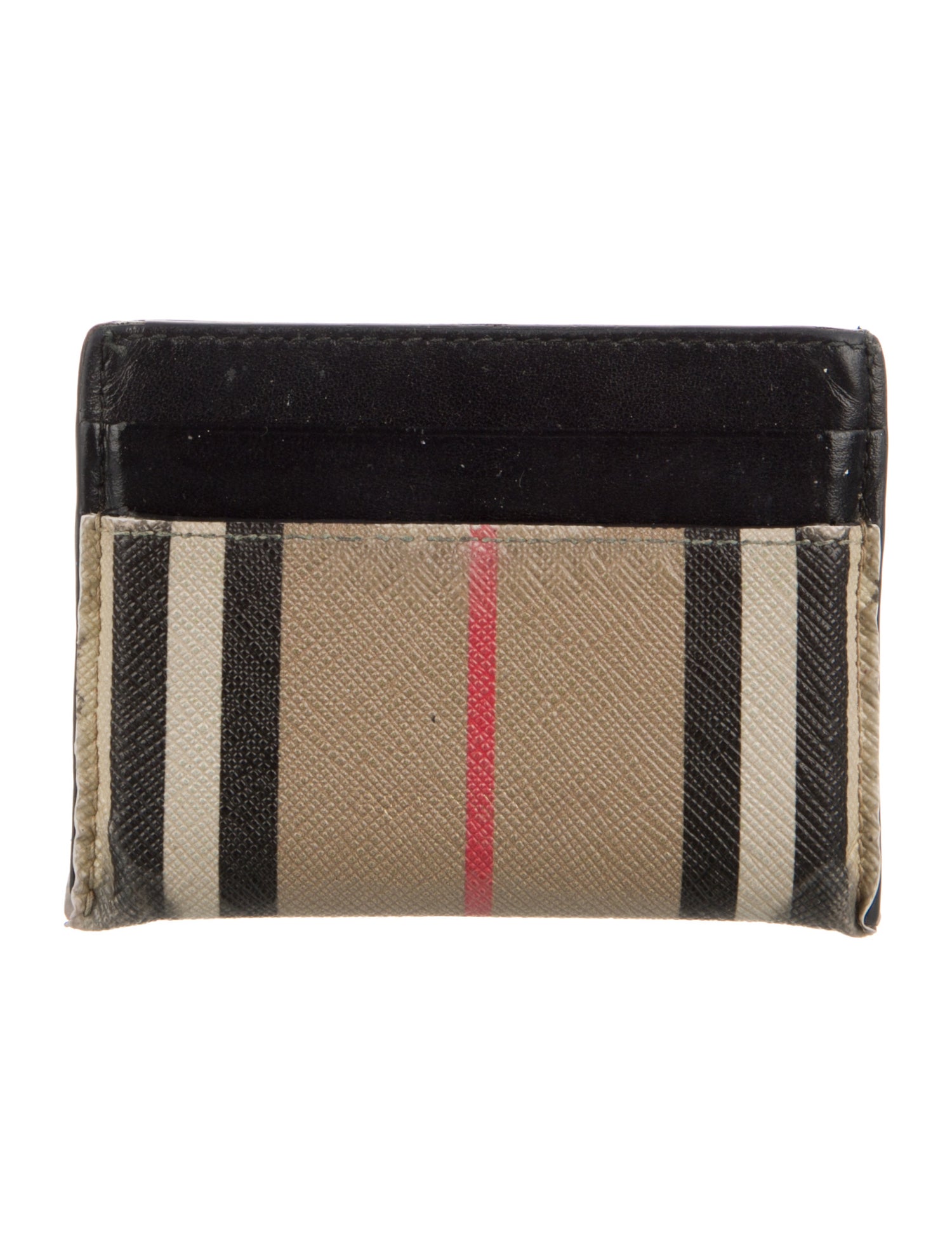 Burberry Exploded Check Pattern Wallet