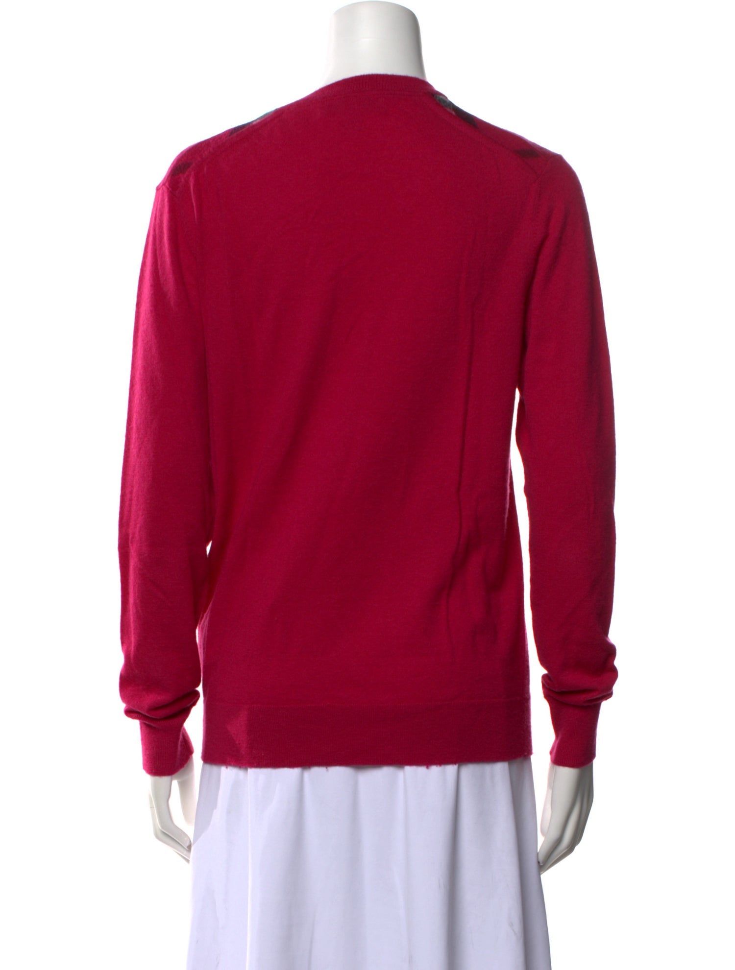 Burberry Cashmere Scoop Neck Sweater