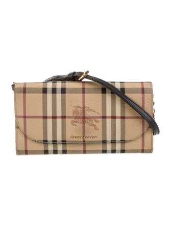 Burberry Haymarket Check Messenger Bag