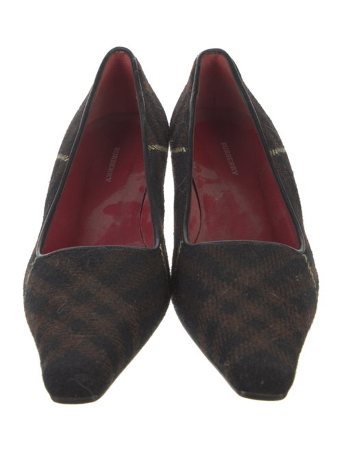 Burberry Vintage Wool Pumps