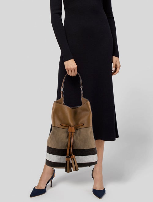 Burberry House Check Bucket Bag