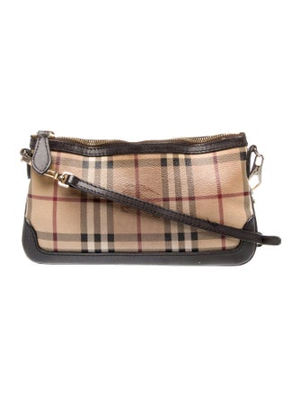 Burberry Haymarket Check Crossbody Bag