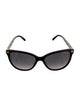 Burberry Nova Check Pattern Cat-Eye Sunglasses