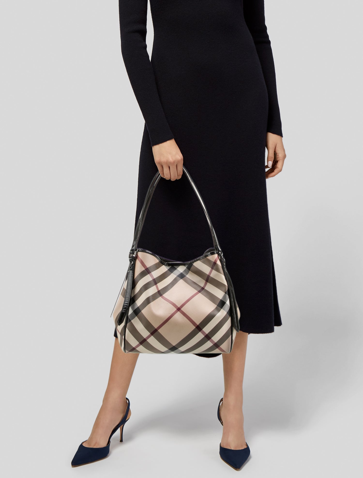 Burberry Nova Check Shoulder Bag