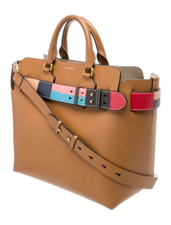 Burberry Leather Belt Tote Medium
