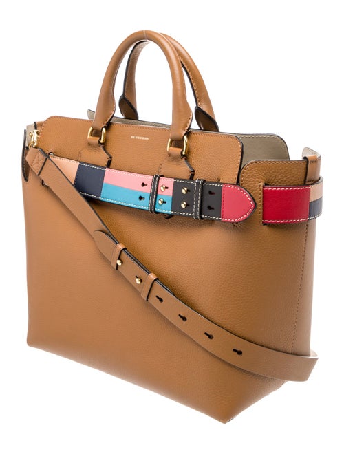 Burberry Leather Belt Tote Medium
