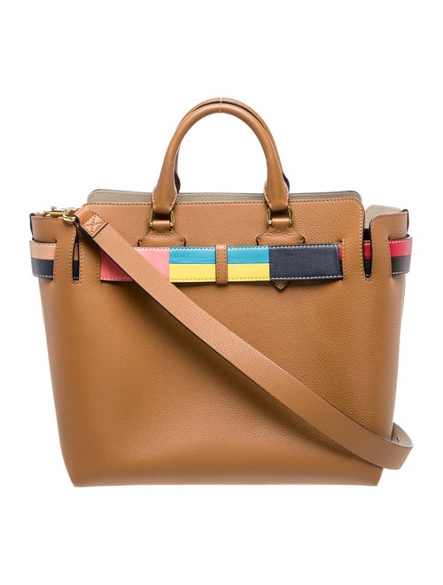 Burberry Leather Belt Tote Medium