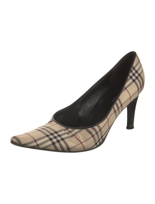 Burberry Vintage Check Canvas Pumps