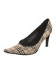 Burberry Vintage Check Canvas Pumps