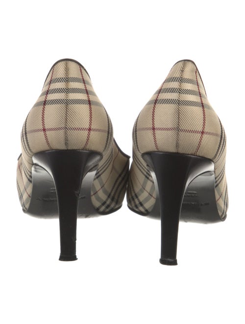 Burberry Vintage Check Canvas Pumps