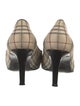Burberry Vintage Check Canvas Pumps