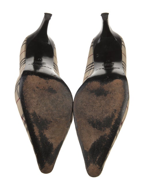 Burberry Vintage Check Canvas Pumps