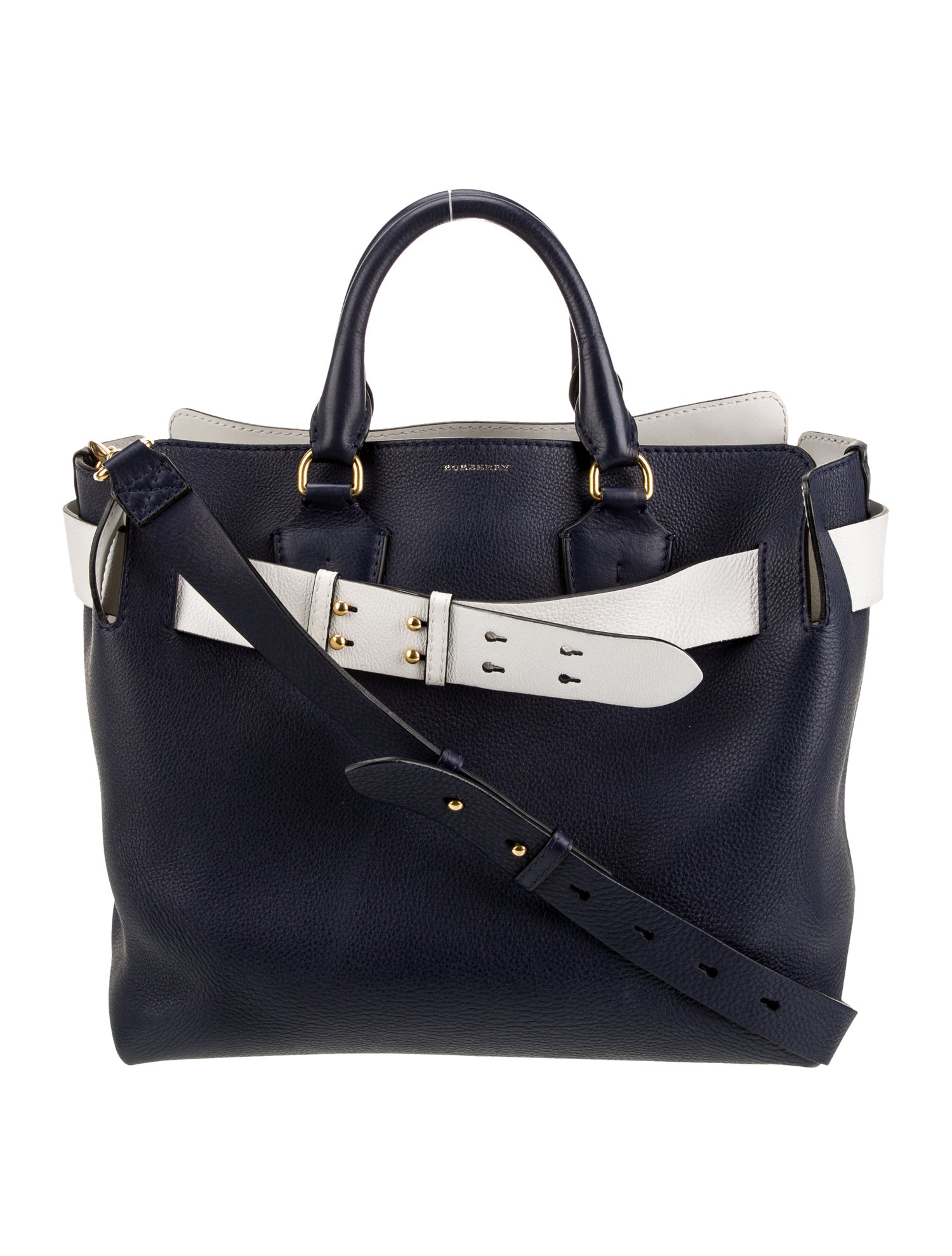 Burberry Calf Leather Tote