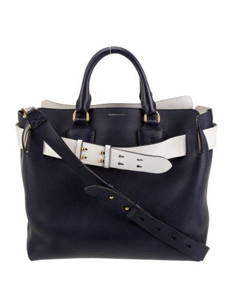 Burberry Calf Leather Tote