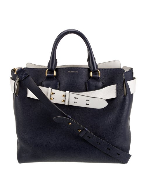 Burberry Calf Leather Tote