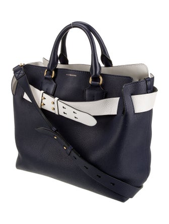 Burberry Calf Leather Tote