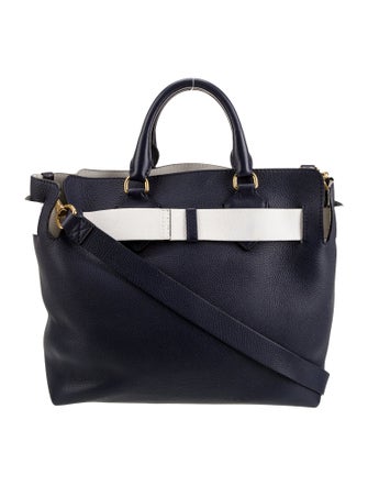 Burberry Calf Leather Tote