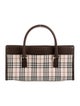 Burberry Nova Check Top Handle Bag