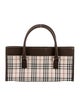 Burberry Nova Check Top Handle Bag