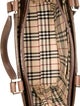 Burberry Leather Top Handle Bag