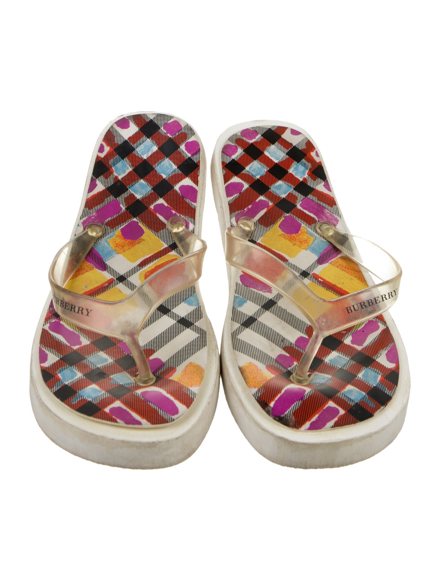 Burberry Rubber Flip Flops