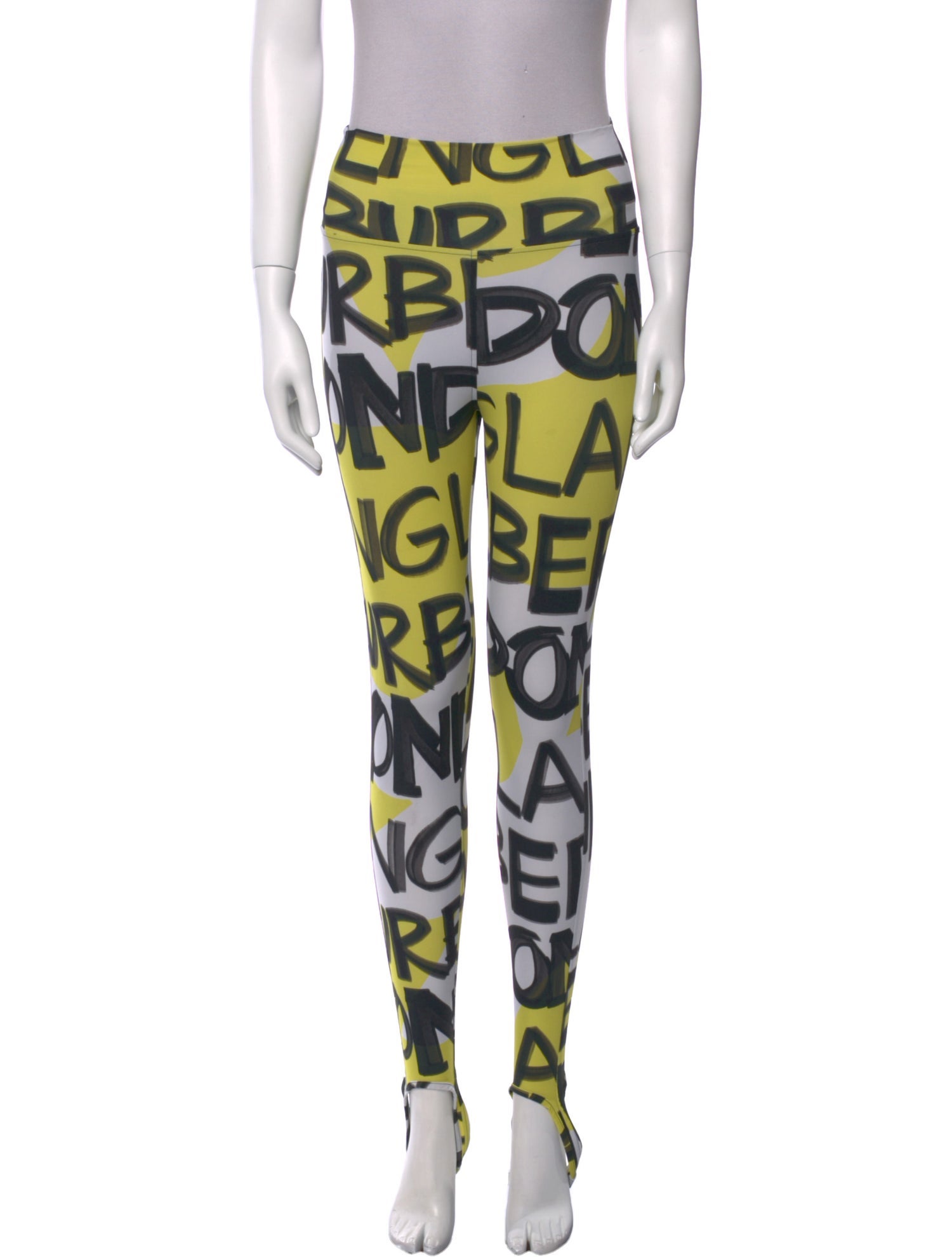 Burberry Nylon Skinny Leg Pants