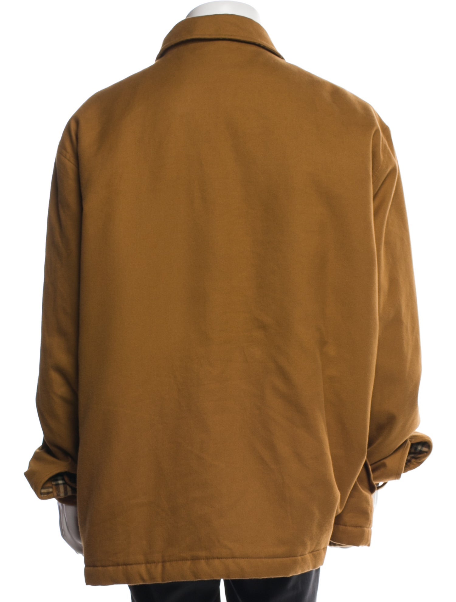 Burberry House Check Pattern Overcoat