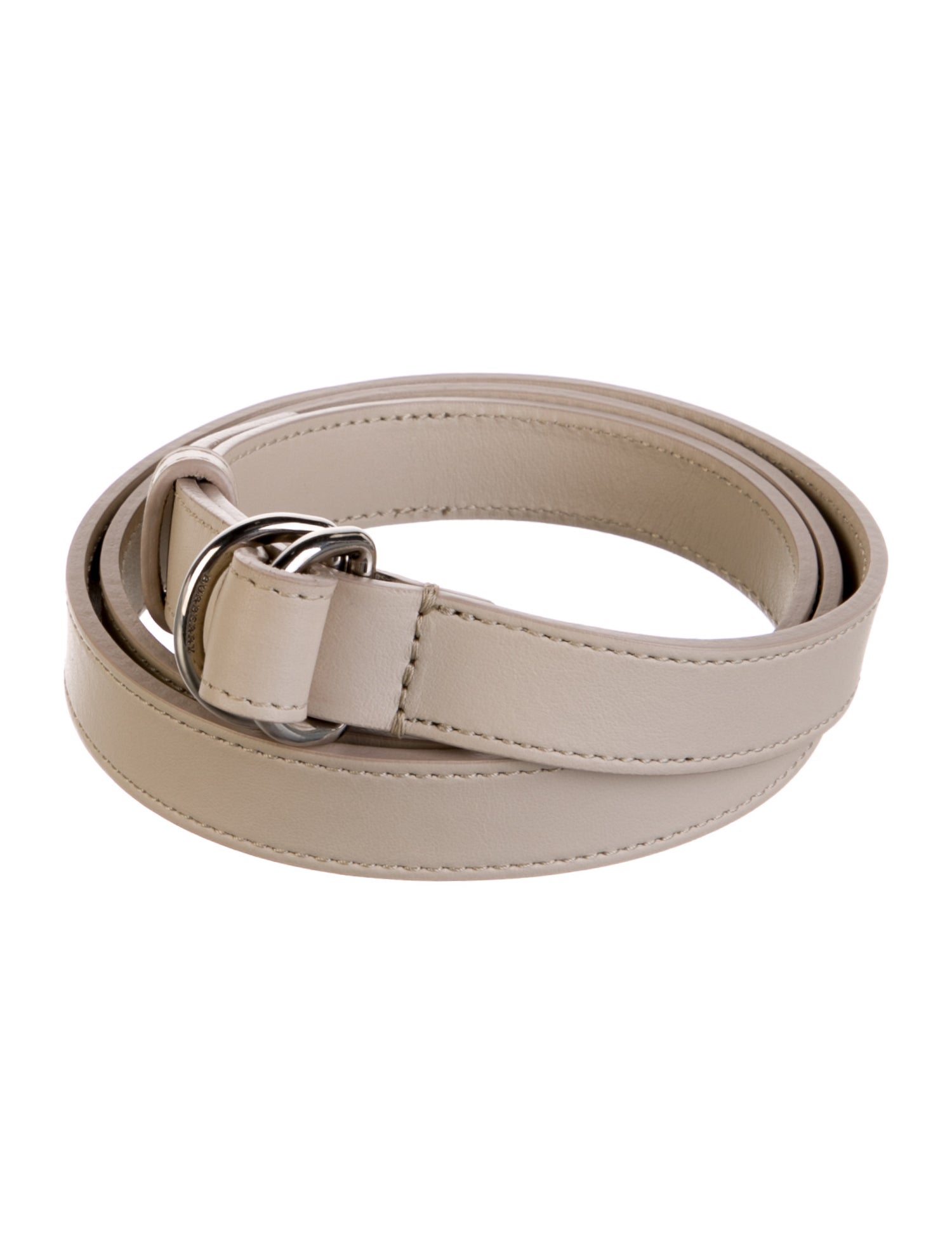 Burberry Skinny Leather Belt