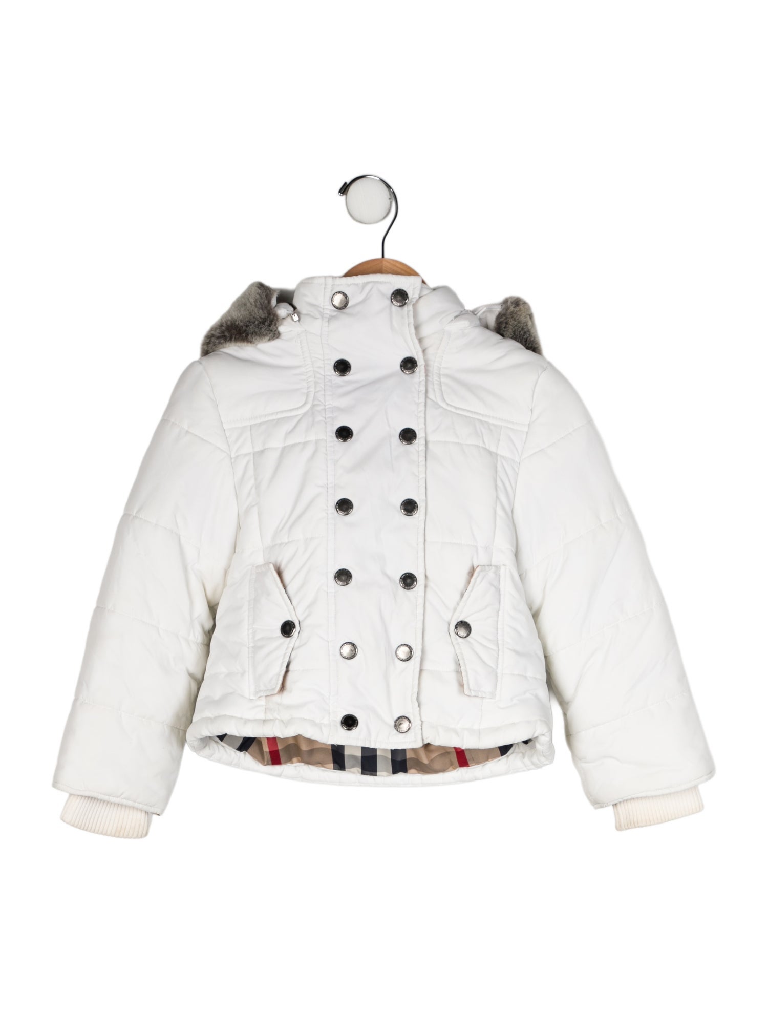 Burberry Solid Down Jacket