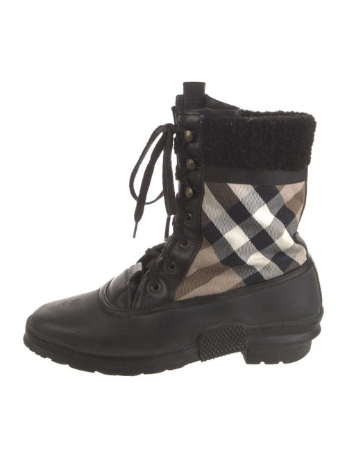 Burberry Rubber Printed Rain Boots