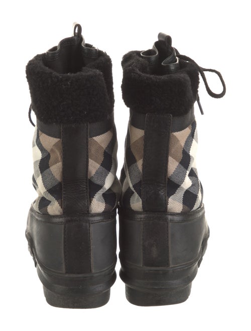 Burberry Rubber Printed Rain Boots