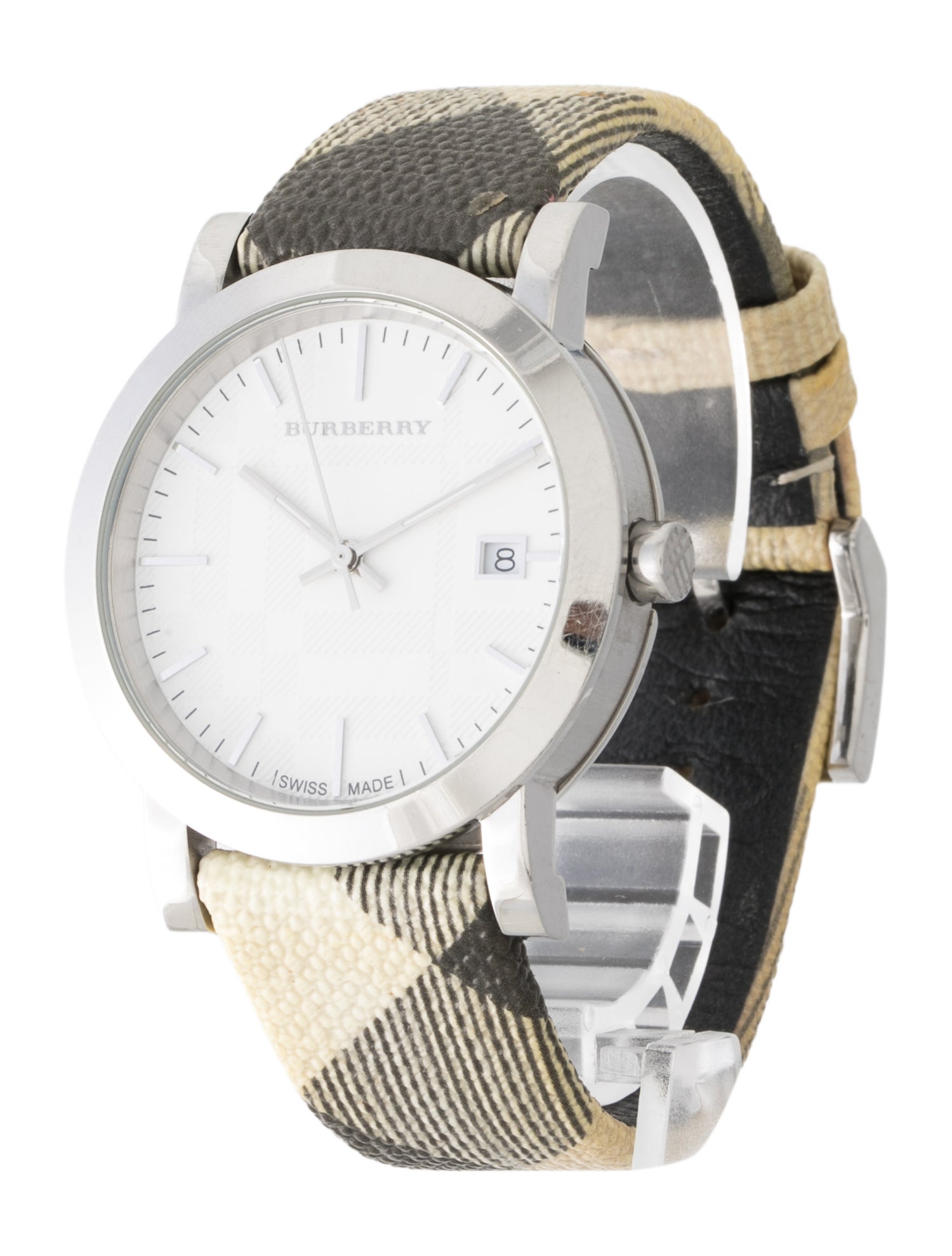 Burberry Smoked Check Watch