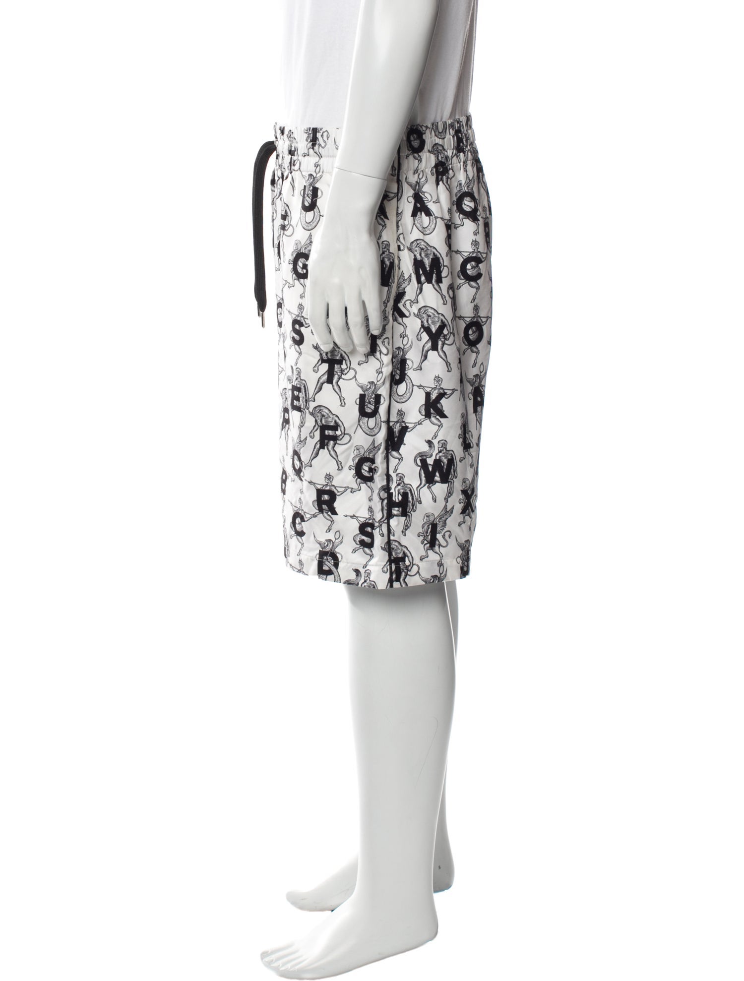 Burberry Silk Flat Front Shorts