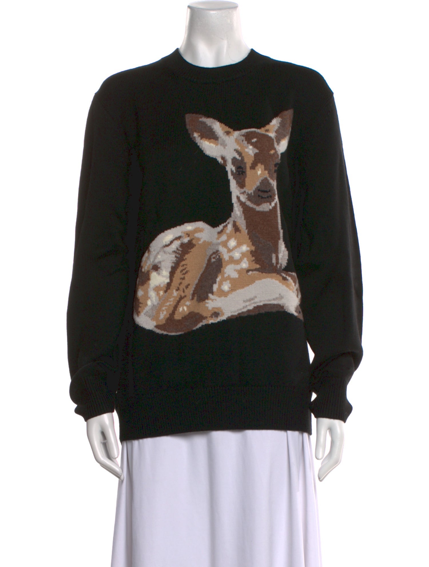 Burberry Wool Graphic Print Sweater w/ Tags