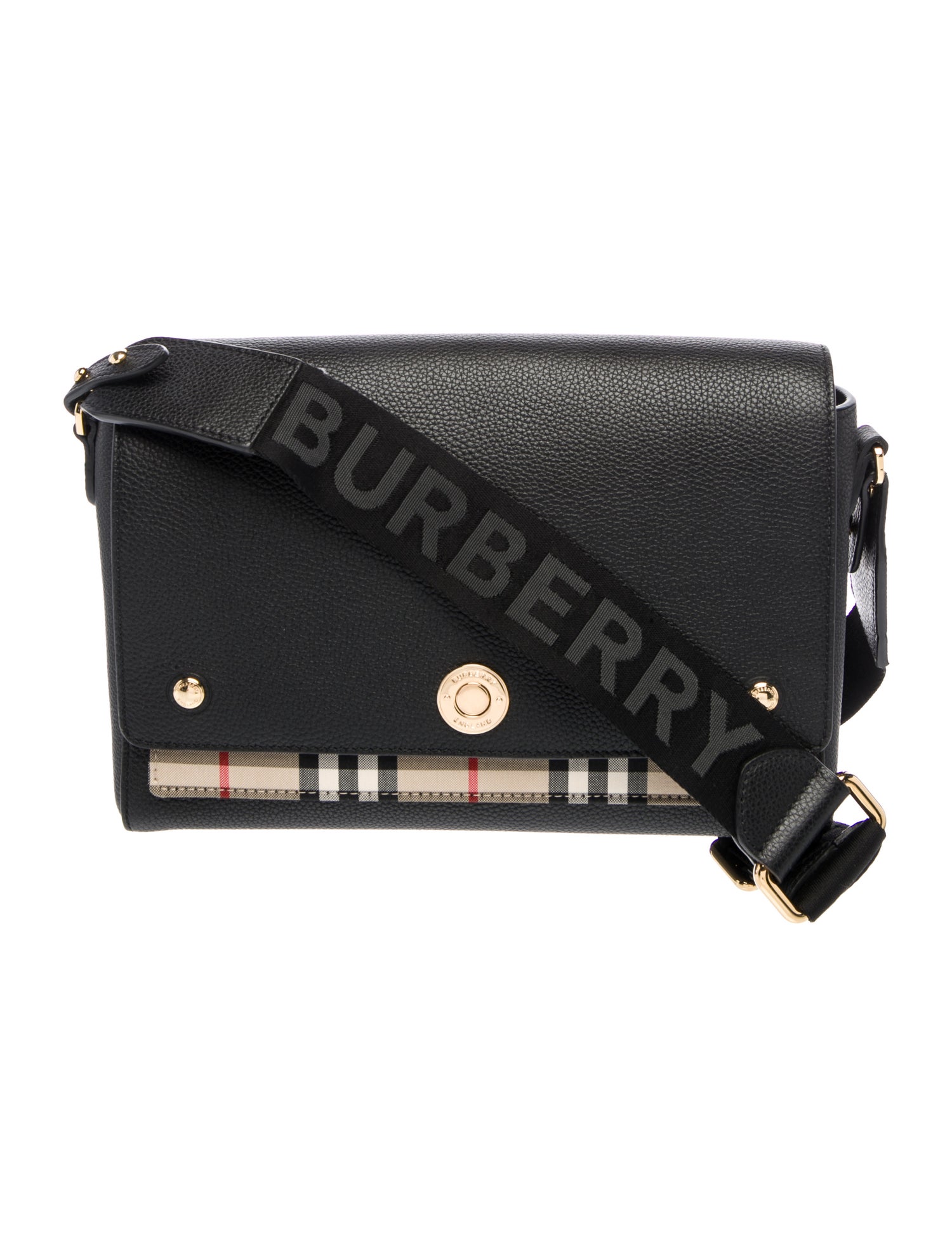 Burberry Vintage Check Note Bag