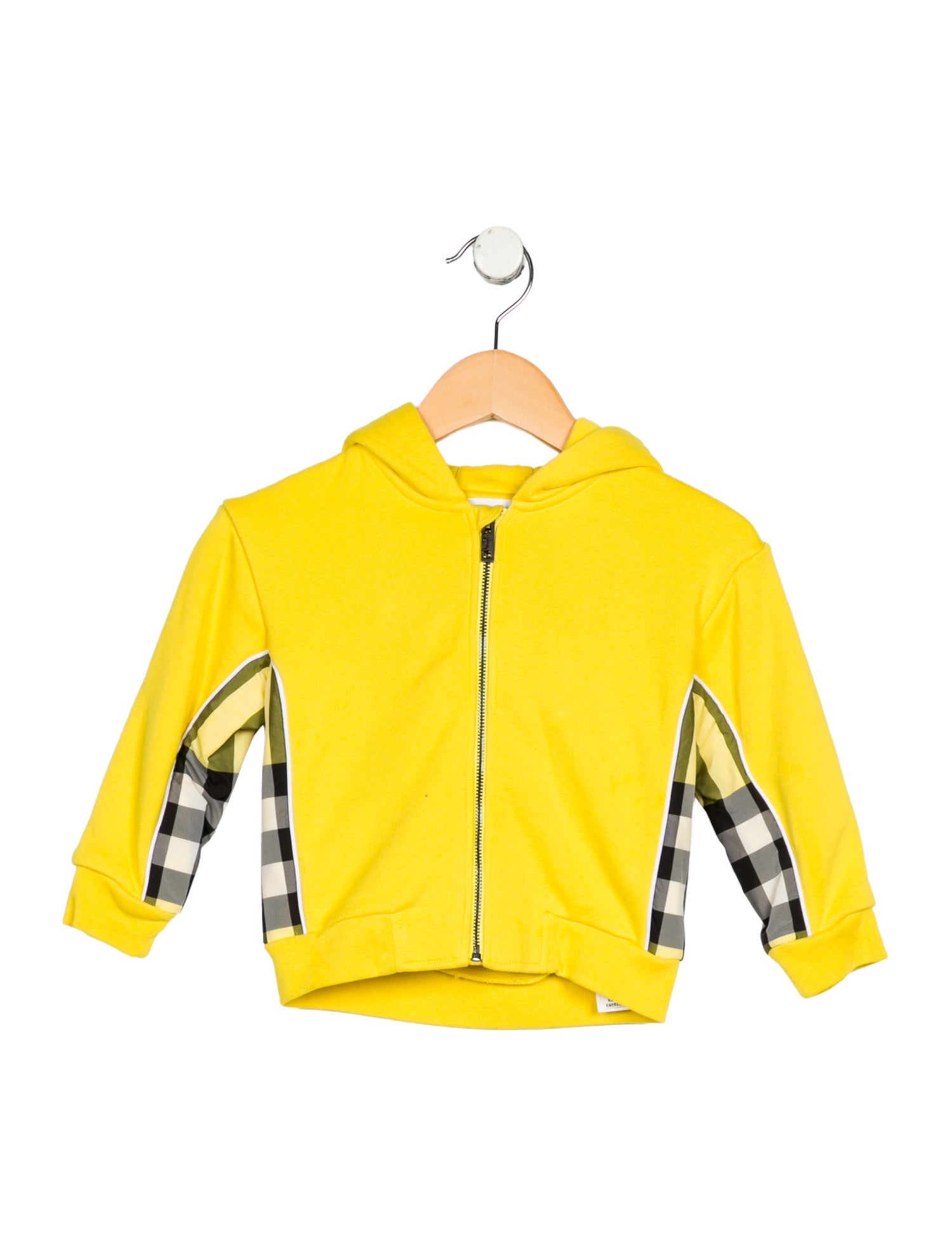 Burberry toddler boys' yellow multicolored jacket