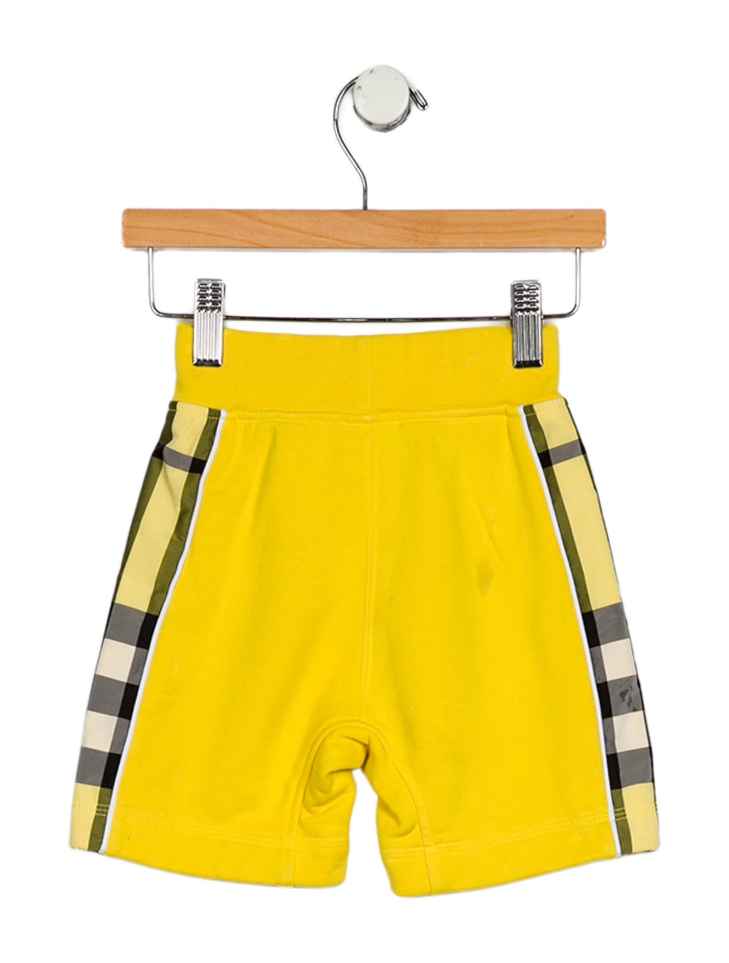 Burberry toddler boys' yellow and black pants