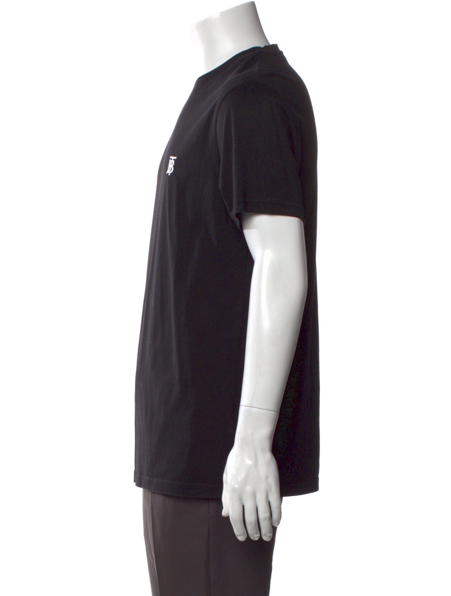 Burberry Nova Check Pattern Crew Neck T-Shirt