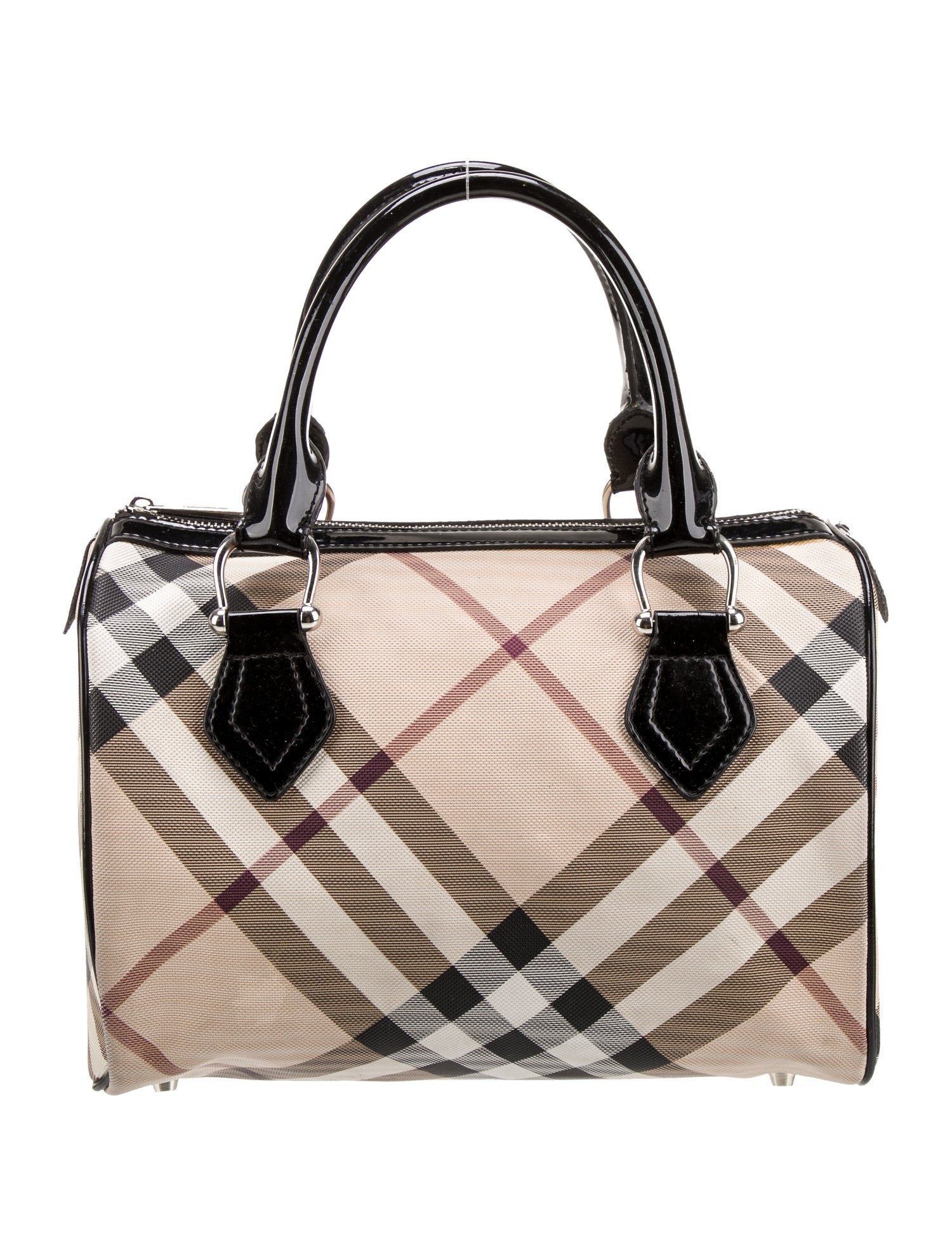 Burberry Nova Check Top Handle Bag