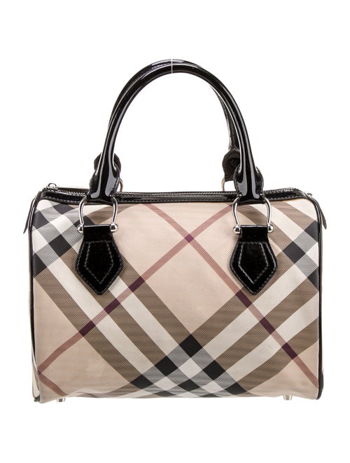 Burberry Nova Check Top Handle Bag