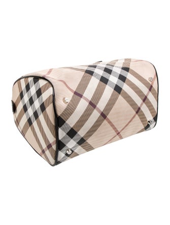 Burberry Nova Check Top Handle Bag