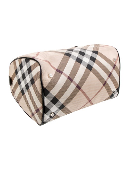 Burberry Nova Check Top Handle Bag
