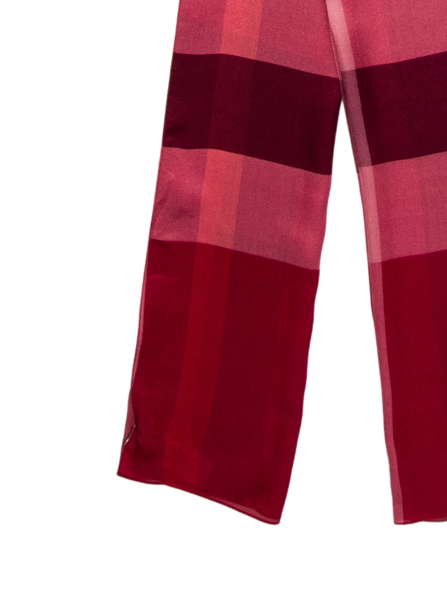 Burberry Silk Exploded Check Pattern Scarf