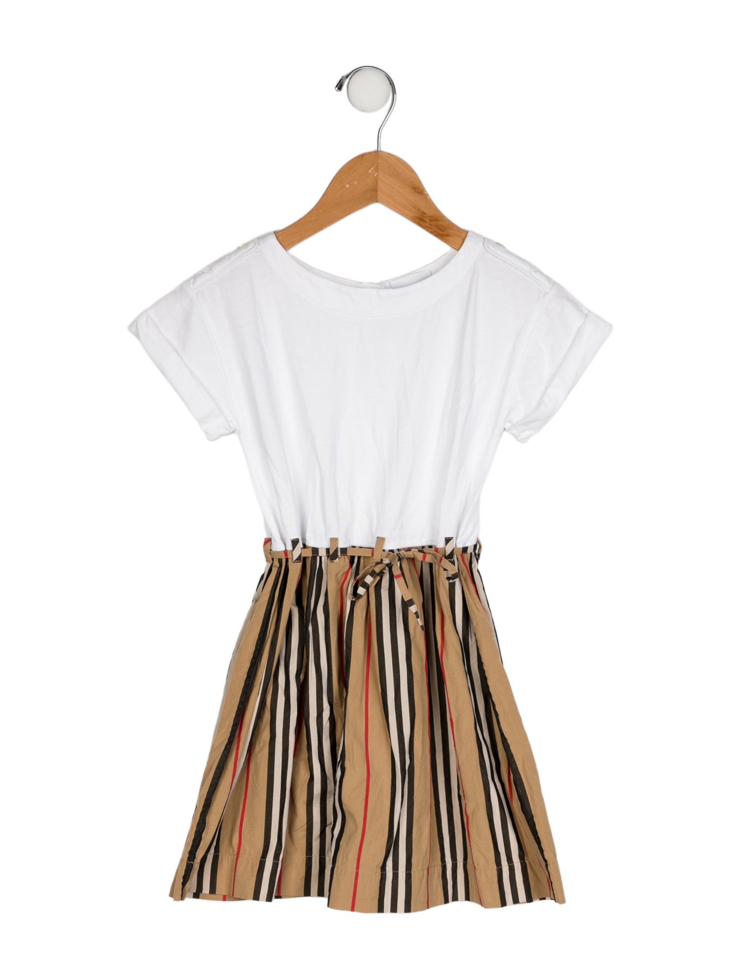 Burberry Toddler girls' Nova Check Printed Short Sleeve Casual Dress