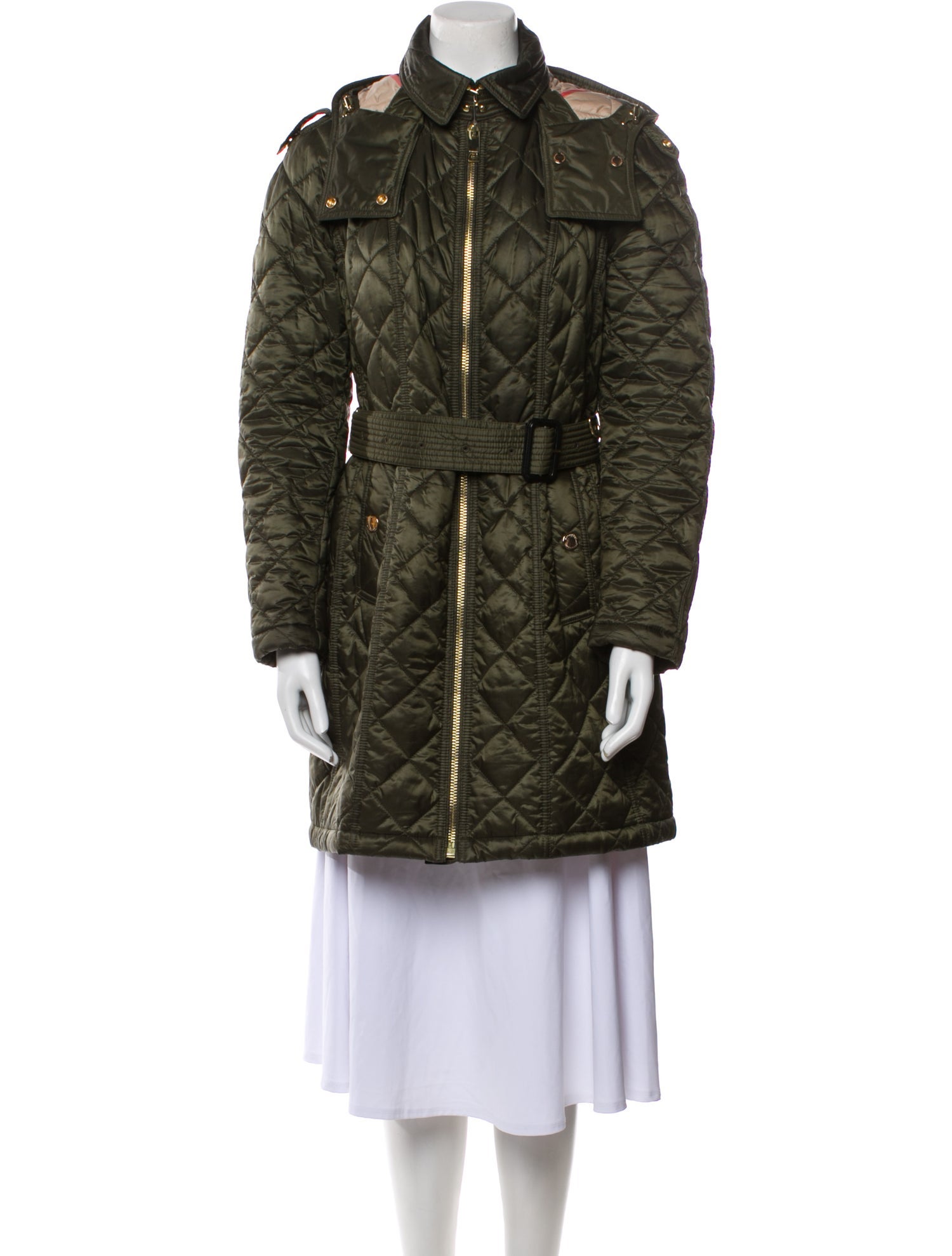 Burberry Printed Utility Jacket