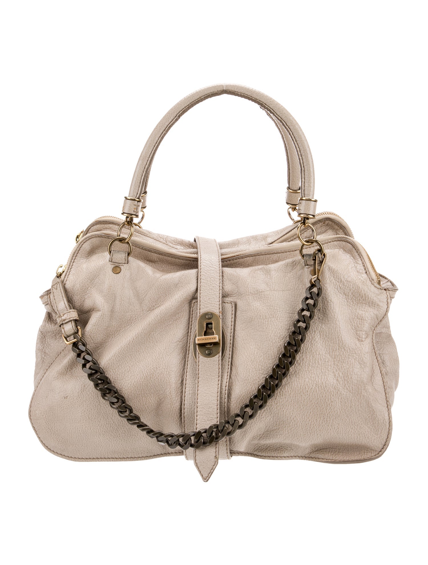 Burberry Leather Shoulder Bag