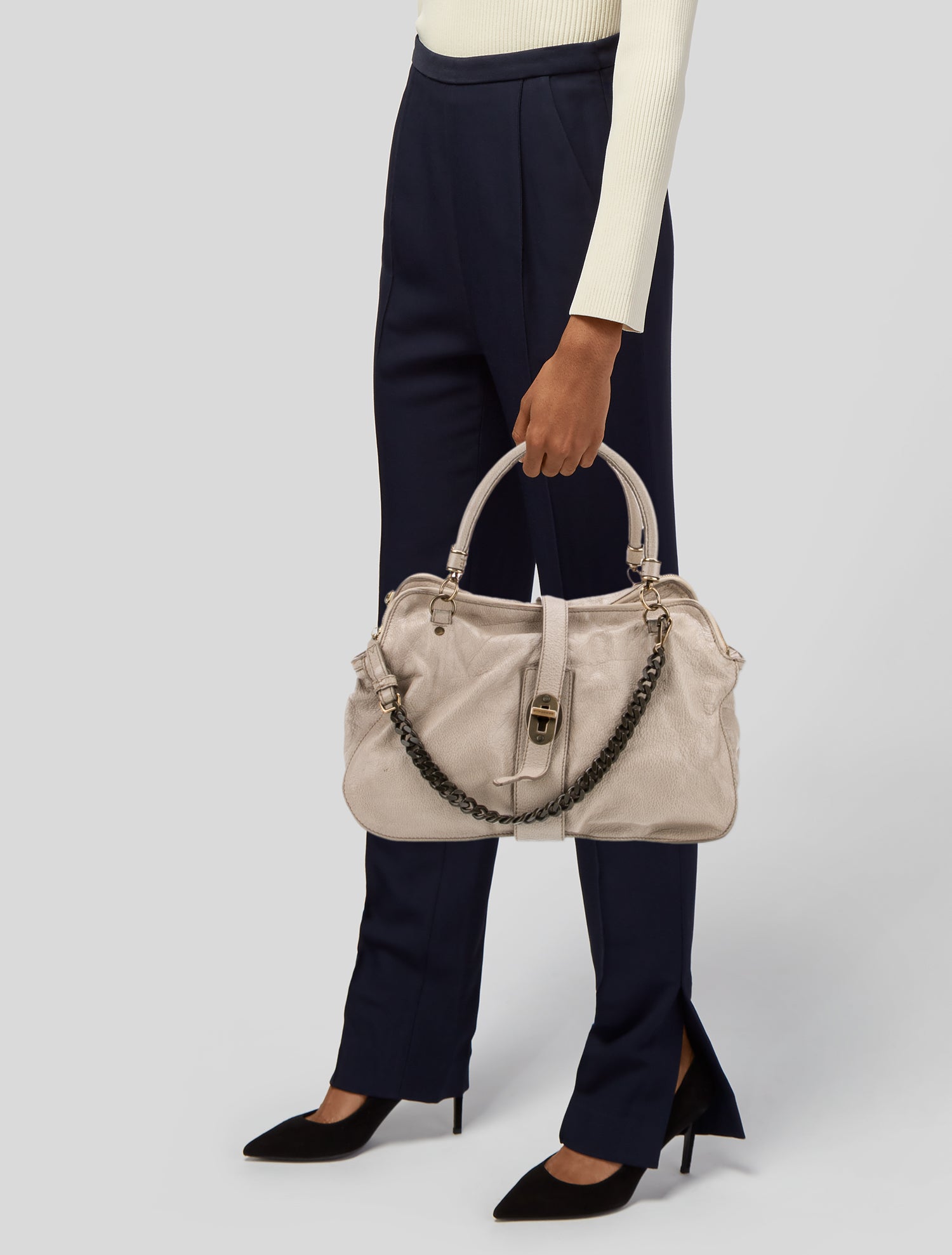 Burberry Leather Shoulder Bag